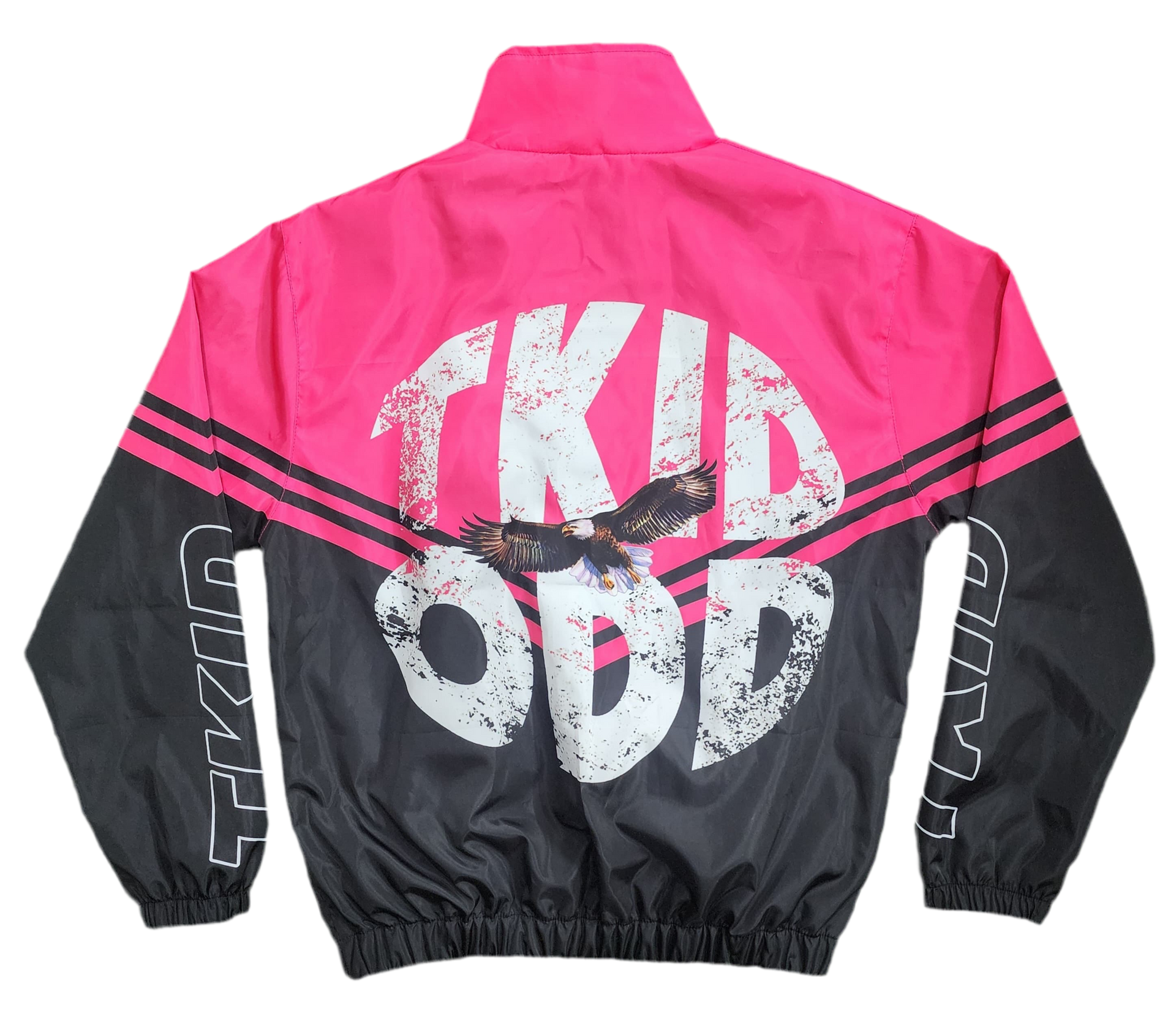 Pink ODD X TKID nylon suit