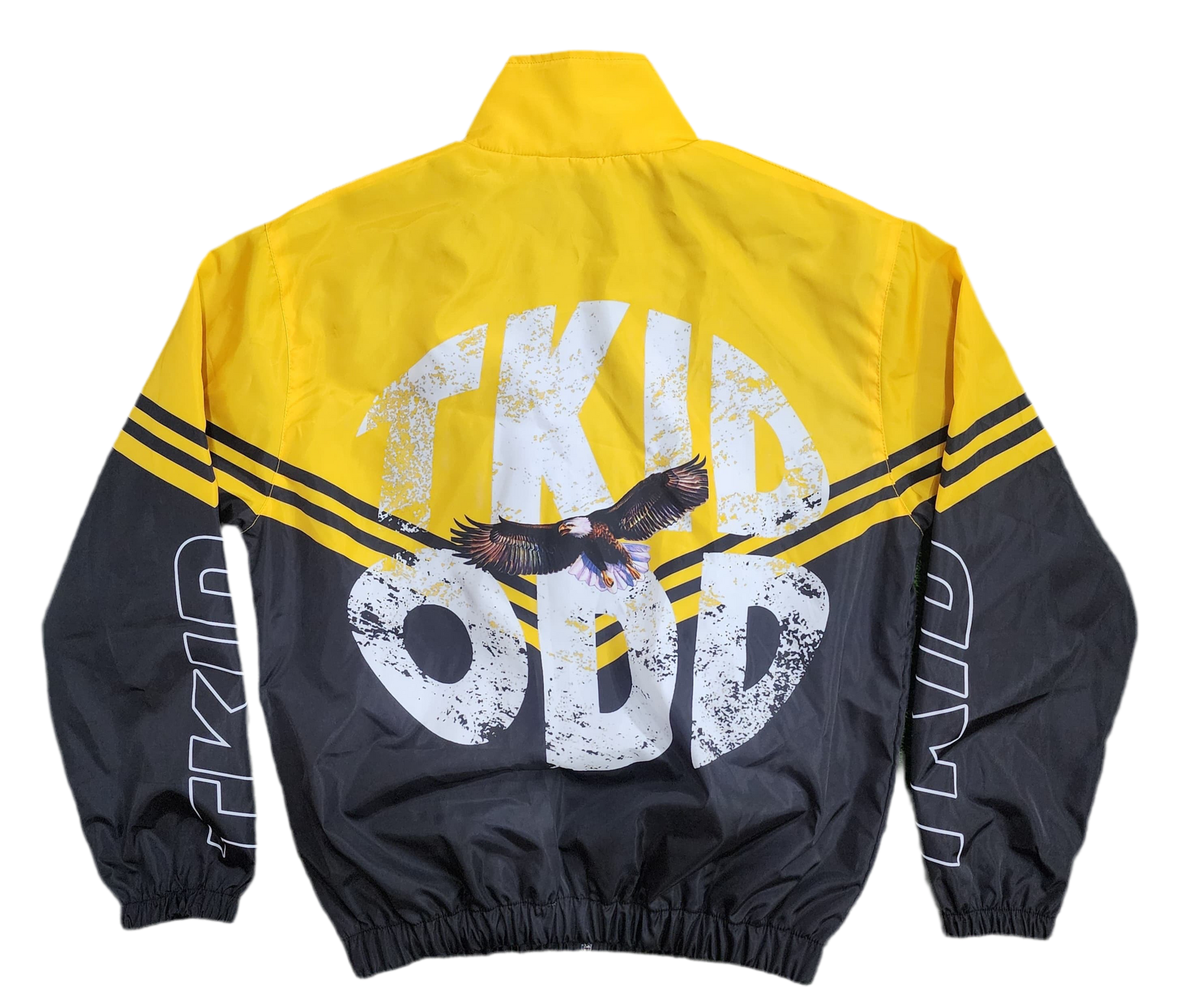 Yellow TKID X ODD nylon suit