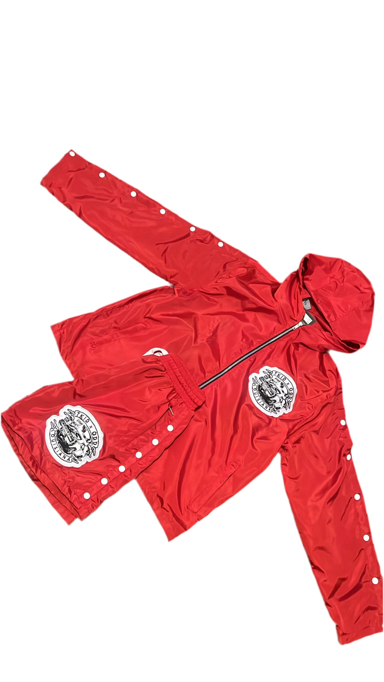 RED TKID X ODD MLK NYLON SUIT