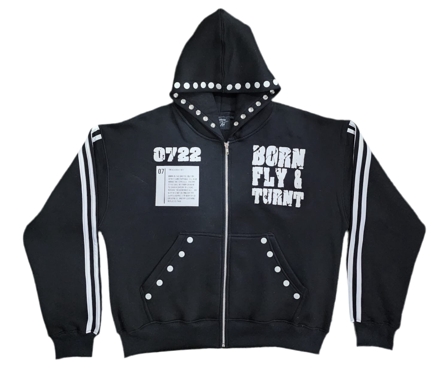 BLACK BORN FLY & TURNT TRACKSUIT