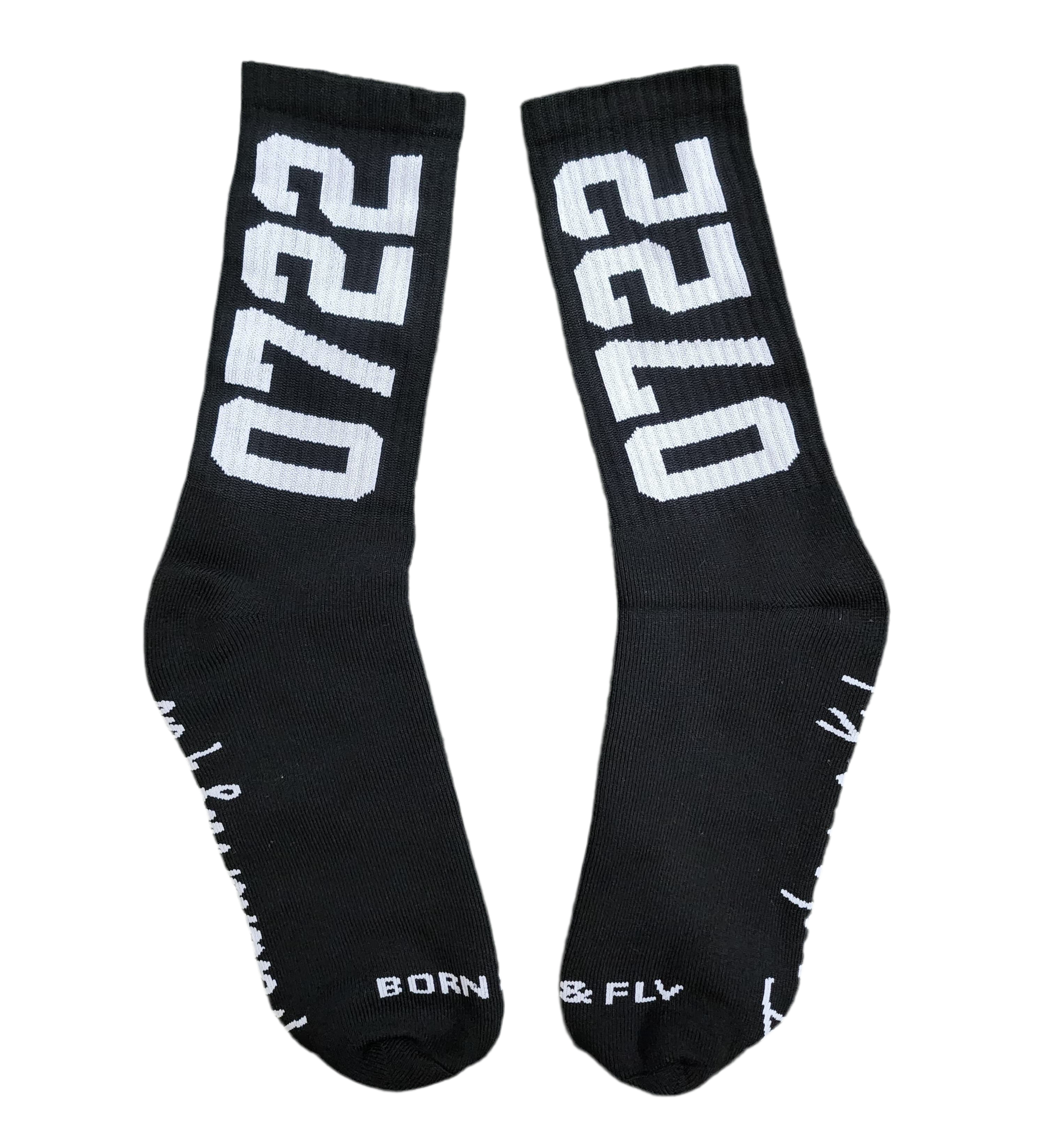 BLACK 0722 SOCKS