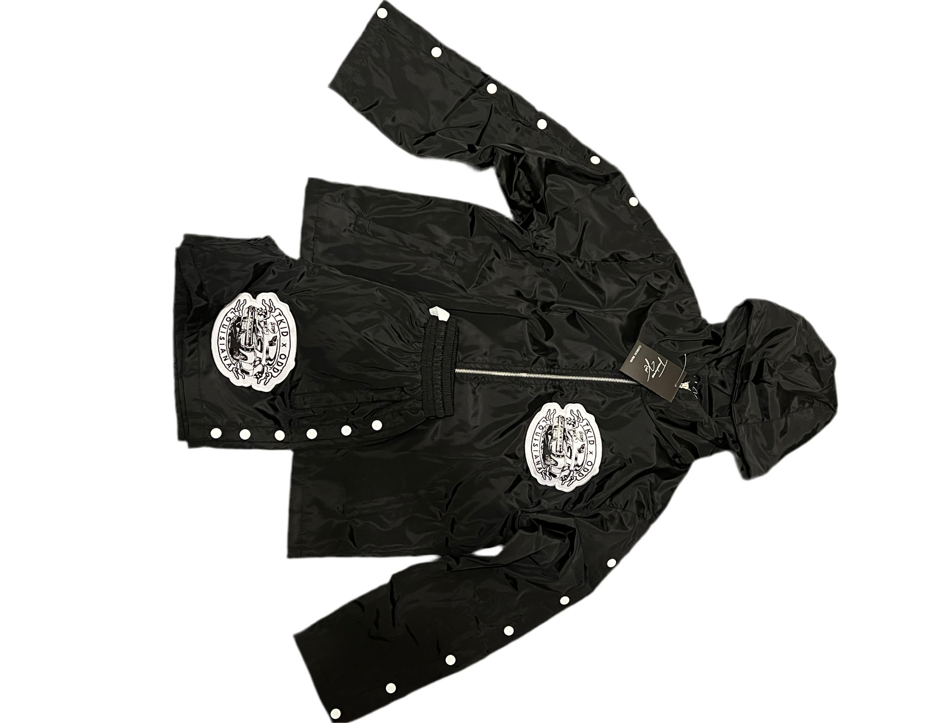 Black TKID X ODD MLK NYLON SUIT