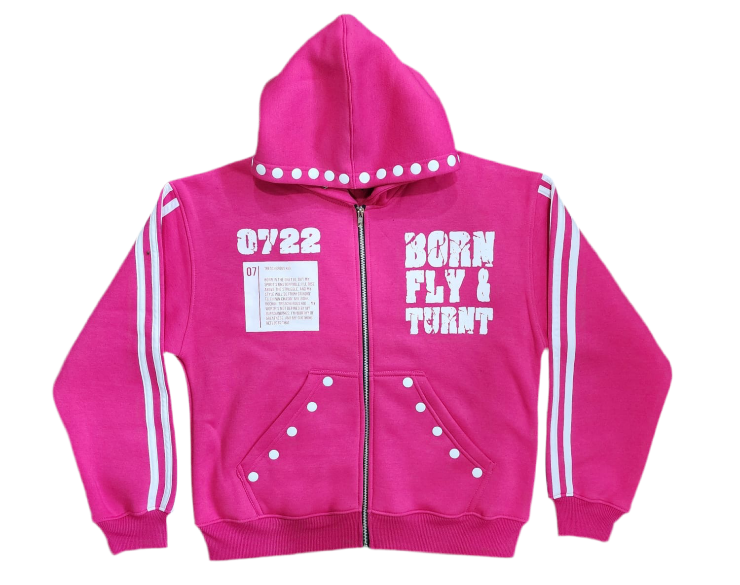 PINK BORN FLY & TURNT TRACKSUIT