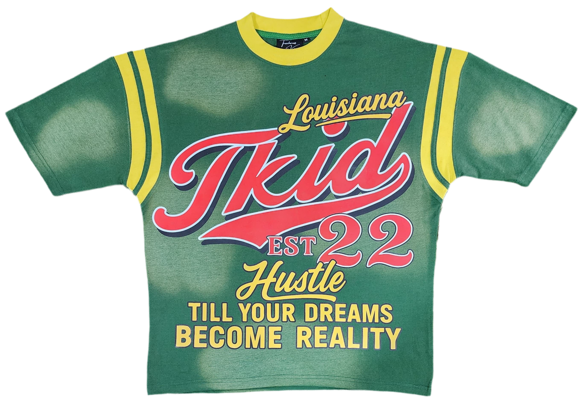 GREEN HUSTLE TILL YOUR DREAMS BECOME REALITY HEAVY TEE