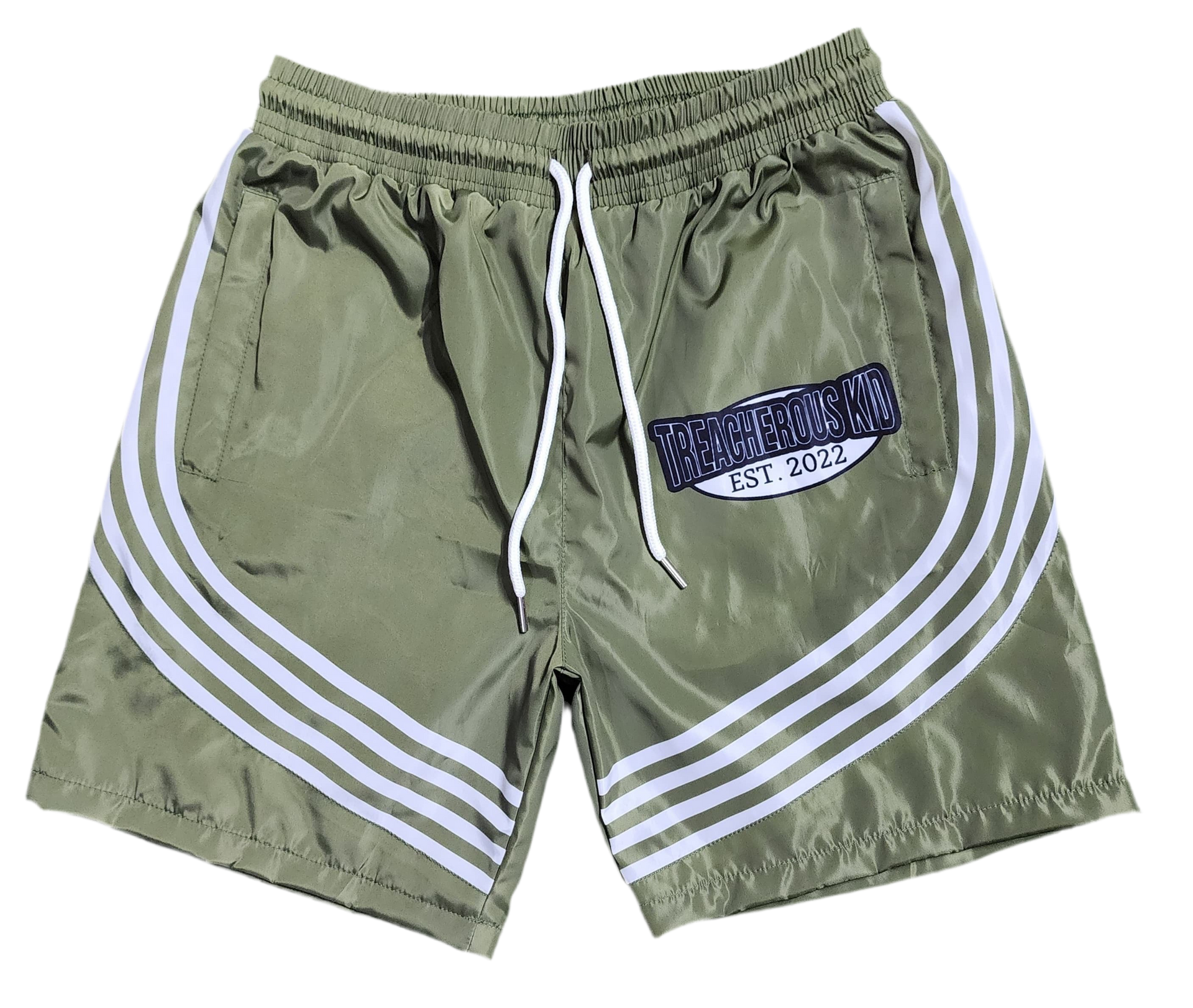 Green Est 22 nylon shorts