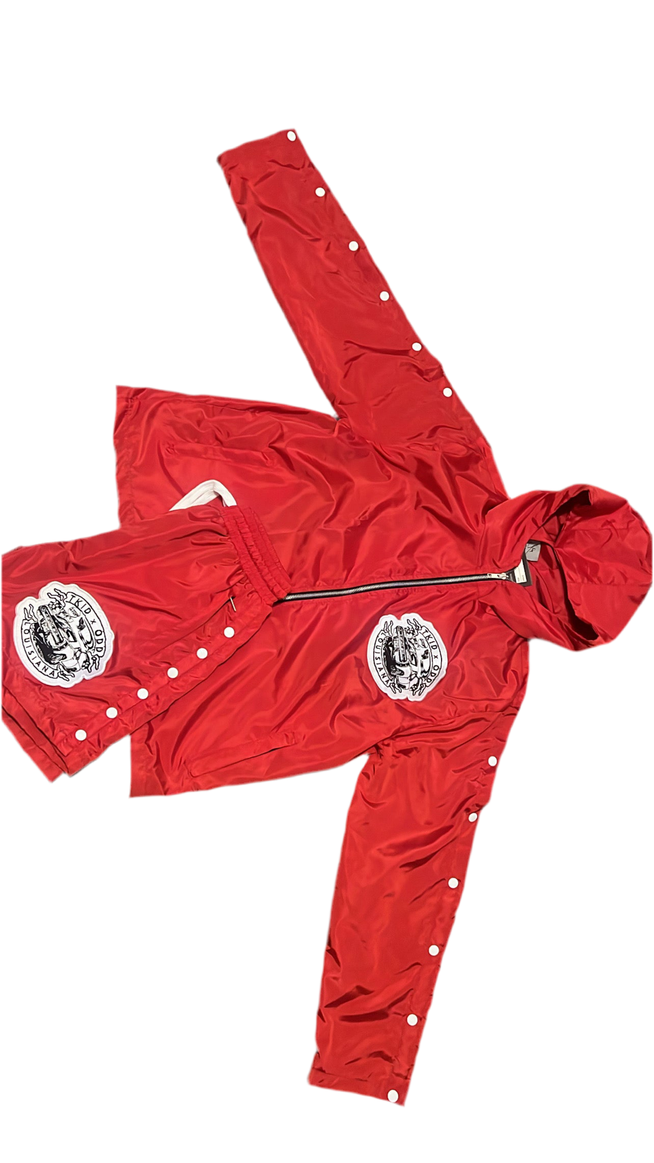 RED TKID X ODD MLK NYLON SUIT