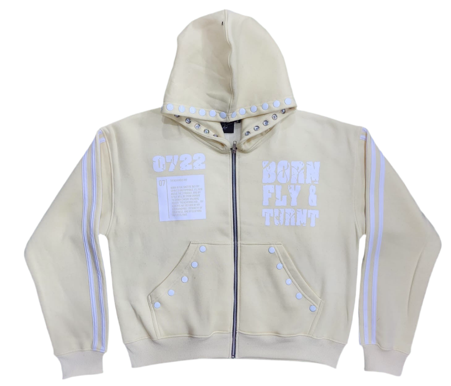 CRÈME BORN FLY & TURNT TRACKSUIT