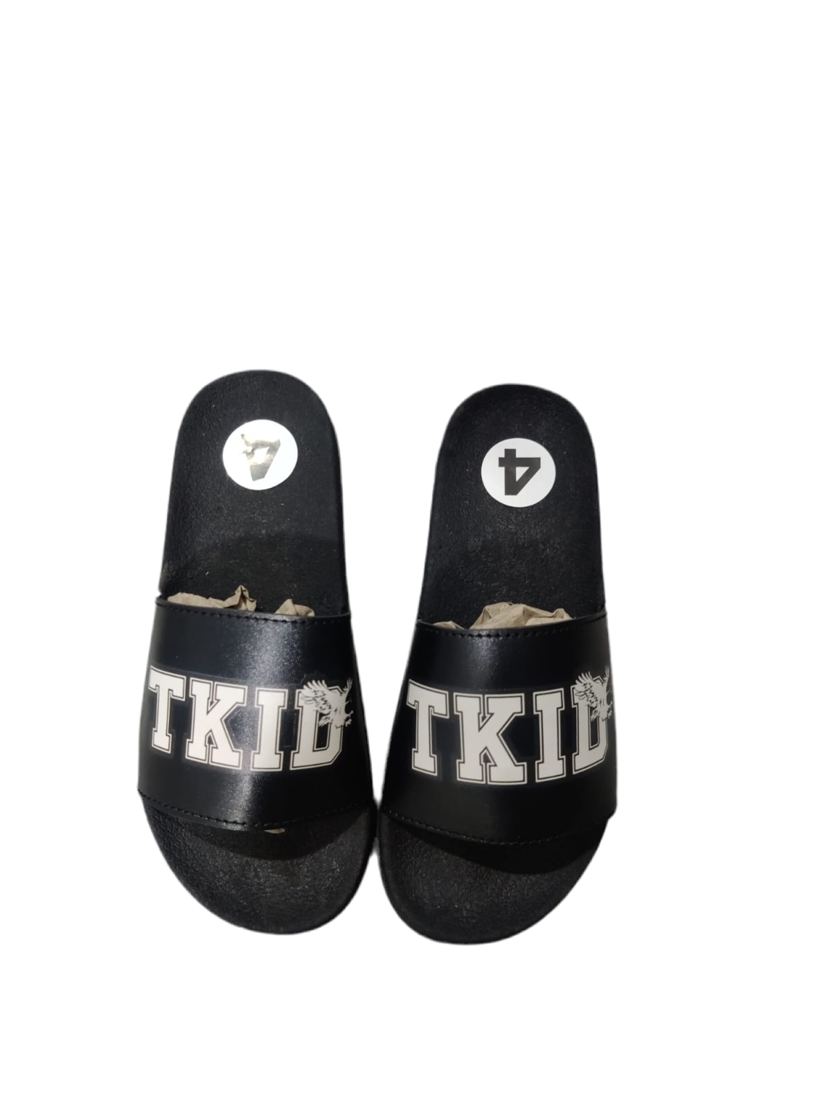 BLACK TKID SLIDES