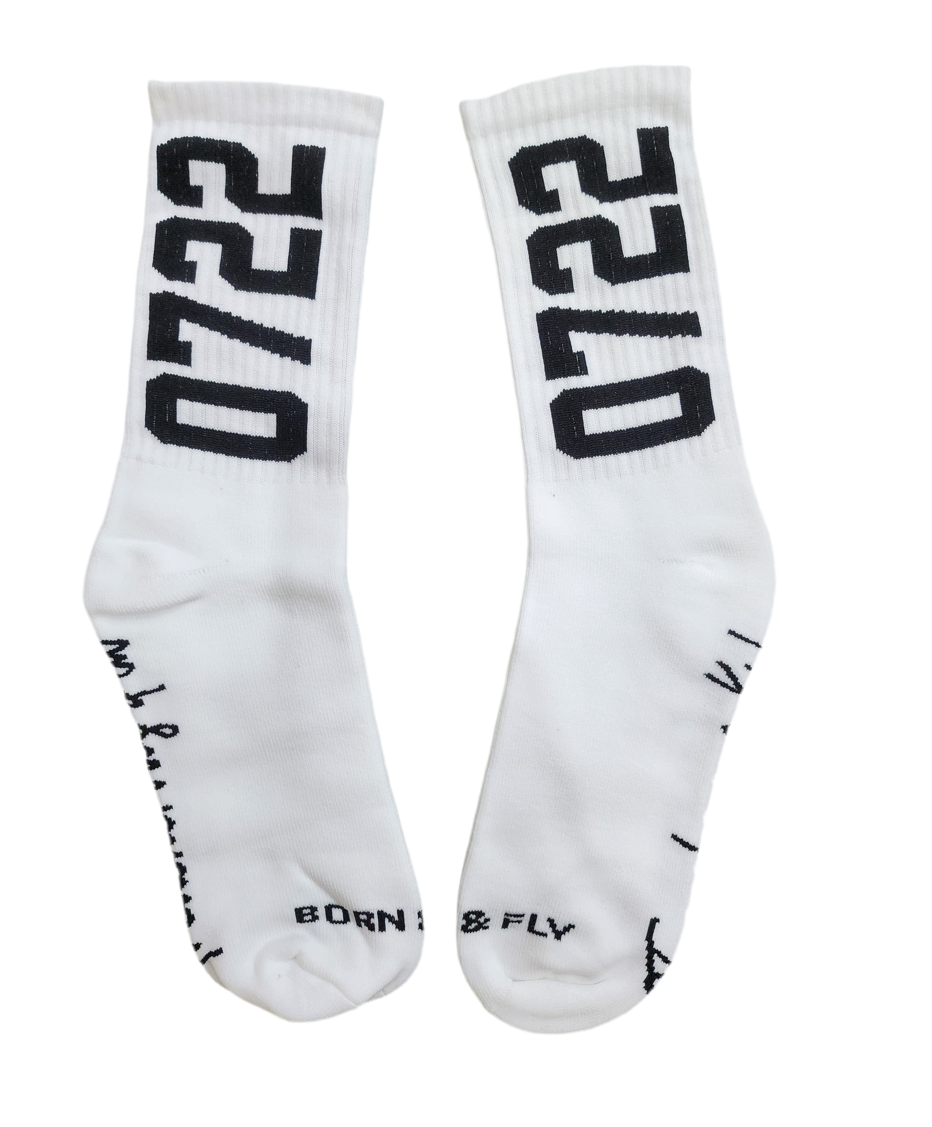 WHITE 0722 SOCKS